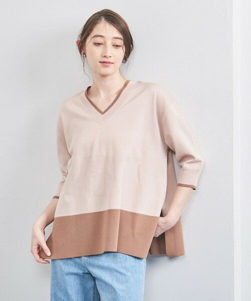 美品◎ ユナイテッドアローズ　1,7万円　ミニマル2WAY6SLニット　ブラック セール】ミニマル 2WAY 6SL ニット（ニット/セーター）｜UNITED