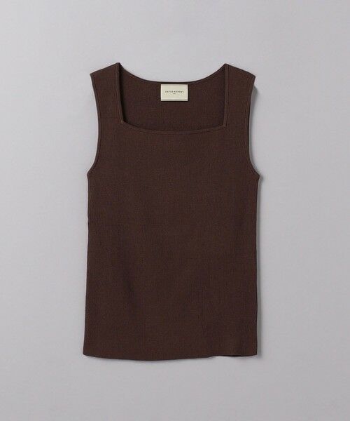 UNITED ARROWS / ユナイテッドアローズ ニット・セーター | リブ スクエアネック ニットキャミソール | 詳細19
