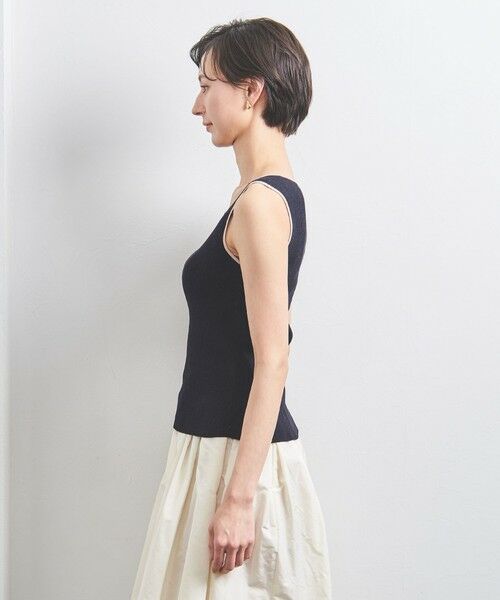 UNITED ARROWS / ユナイテッドアローズ ニット・セーター | リブ スクエアネック ニットキャミソール | 詳細28