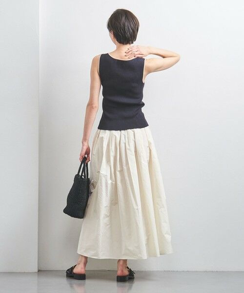 UNITED ARROWS / ユナイテッドアローズ ニット・セーター | リブ スクエアネック ニットキャミソール | 詳細25