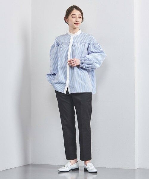 DRAWER ドゥロワー 長袖 シャツ ブラウス ギャザー ユナイテッドアローズ DRAWER ドゥロワー 長袖 シャツ ブラウス ギャザー ユナイテッド