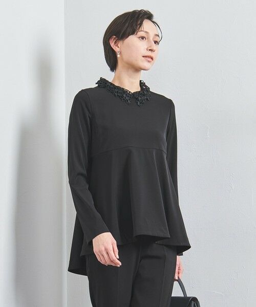 UNITED ARROWS/ユナイテッドアローズ FEEL CLEAN 2WAY ブラウス BLACK S(36) UNITED ARROWS/ユナイテッドアローズ FEEL CLEAN 2WAY ブラウス BLACK S(36)