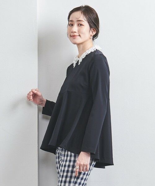 UNITED ARROWS/ユナイテッドアローズ FEEL CLEAN 2WAY ブラウス NAVY M(38) UNITED ARROWS/ユナイテッドアローズ FEEL CLEAN 2WAY ブラウス NAVY M(38)