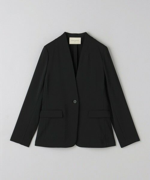 UNITED ARROWS / ユナイテッドアローズ ノーカラージャケット | FEEL CLEAN Vノーカラー ジャケット | 詳細4