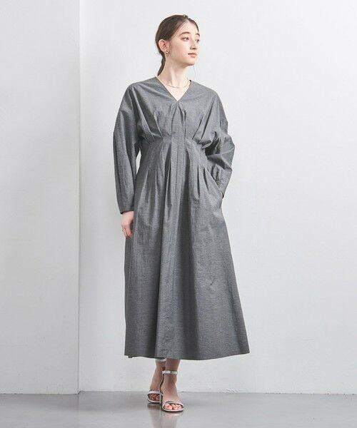 UNITED ARROWS/ユナイテッドアローズ MANTECO フレアワンピース DK. GRAY FREE UNITED ARROWS/ユナイテッドアローズ MANTECO フレアワンピース DK. GRAY FREE