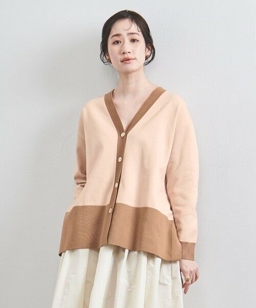 UNITED ARROWS/ユナイテッドアローズ ミニマル 2WAY カーディガン LT. PINK FREE UNITED ARROWS/ユナイテッドアローズ ミニマル 2WAY カーディガン LT. PINK FREE