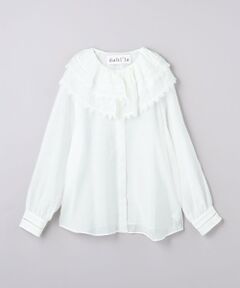 UNITED ARROWS / ユナイテッドアローズ シャツ・ブラウス（半袖以外） | 【別注】＜dahl’ia＞ビッグフリルカラー シャツ