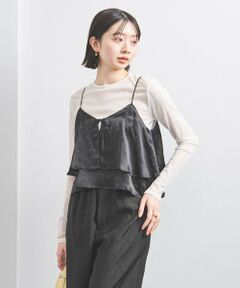 ＜TICCA＞ドットシルク 2WAYビスチェ