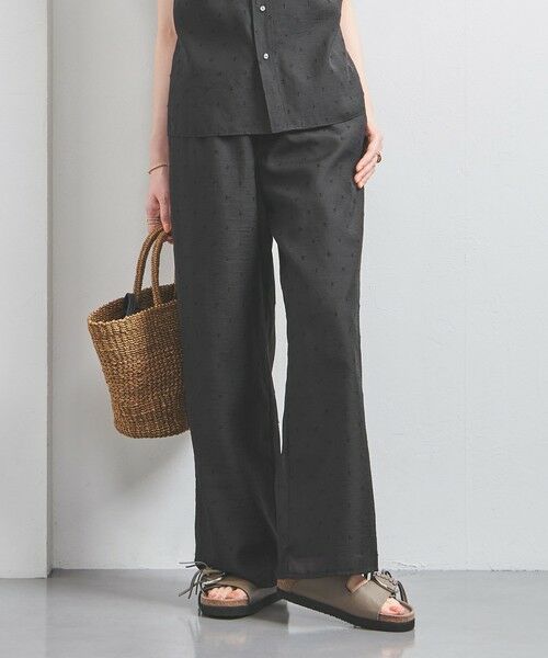 UNITED ARROWS/ユナイテッドアローズ <TICCA>エンブロイダリー イージーパンツ BLACK FREE(1) UNITED ARROWS/ユナイテッドアローズ <TICCA>エンブロイダリー イージーパンツ BLACK FREE(1)