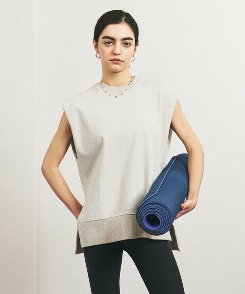 UNITED ARROWS / ユナイテッドアローズ カットソー（半袖以外） | ＜TO UNITED ARROWS＞ウラケ ノースリーブ カットソー | 詳細1