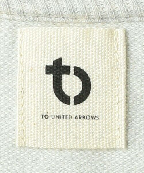 UNITED ARROWS / ユナイテッドアローズ カットソー（半袖以外） | ＜TO UNITED ARROWS＞ウラケ ノースリーブ カットソー | 詳細14