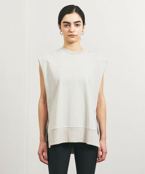 UNITED ARROWS / ユナイテッドアローズ カットソー（半袖以外） | ＜TO UNITED ARROWS＞ウラケ ノースリーブ カットソー | 詳細4