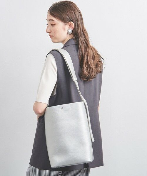UNITED ARROWS/ユナイテッドアローズ 【別注】<&MyuQ>JUNO MINI ショルダーバッグ SILVER FREE UNITED ARROWS/ユナイテッドアローズ 【別注】<&MyuQ>JUNO MINI ショルダーバッグ SILVER FREE