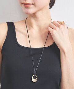 UNITED ARROWS / ユナイテッドアローズ ネックレス・ペンダント・チョーカー | エッグシェイプコードネックレス