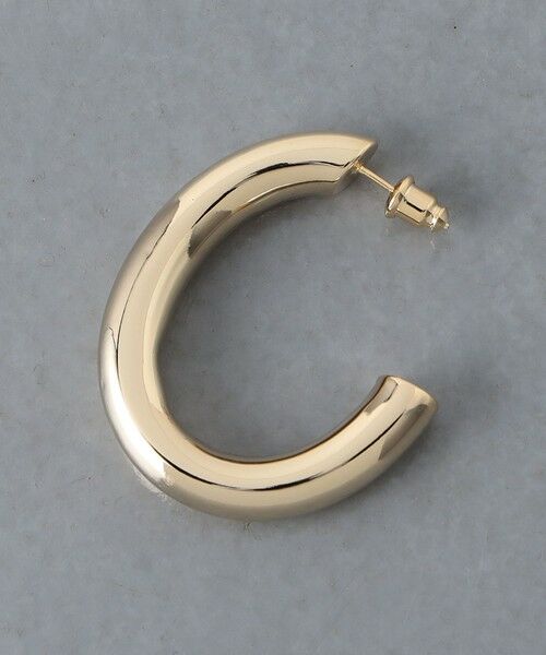 UNITED ARROWS / ユナイテッドアローズ ピアス・イヤリング | オーバル フープピアス | 詳細1