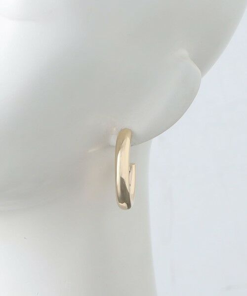 UNITED ARROWS / ユナイテッドアローズ ピアス・イヤリング | オーバル フープピアス | 詳細5