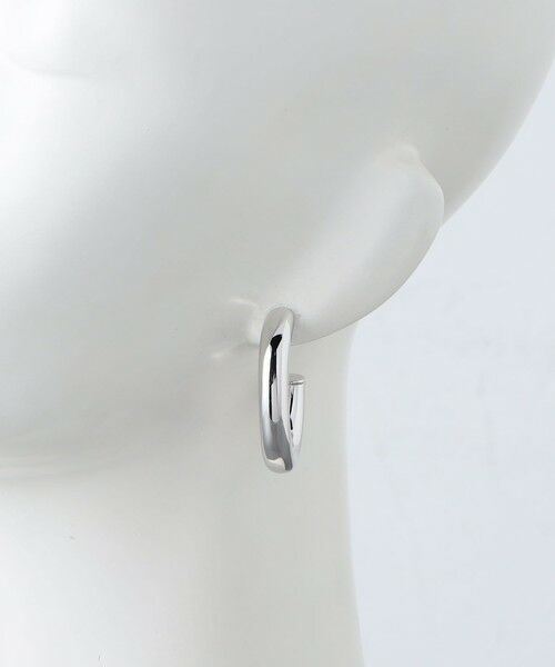 UNITED ARROWS / ユナイテッドアローズ ピアス・イヤリング | オーバル フープピアス | 詳細7