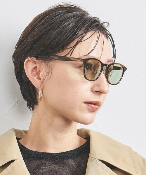 UNITED ARROWS/ユナイテッドアローズ NEW ウェリントン サングラス DK. BROWN FREE UNITED ARROWS/ユナイテッドアローズ NEW ウェリントン サングラス DK. BROWN FREE