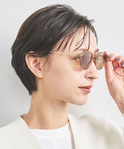 UNITED ARROWS/ユナイテッドアローズ クラウンパント MT/TM サングラス BEIGE FREE UNITED ARROWS/ユナイテッドアローズ クラウンパント MT/TM サングラス BEIGE FREE