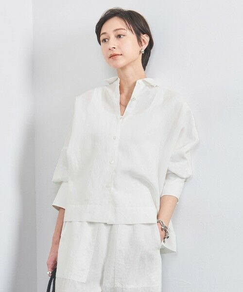 リネン ドルマン シャツ （シャツ・ブラウス）｜UNITED ARROWS