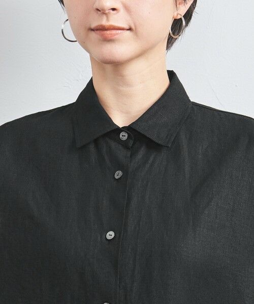 ユナイテッドアローズ　リネンドルマンシャツ UNITED ARROWS｜リネン ドルマン シャツ | Rakuten Fashion(楽天