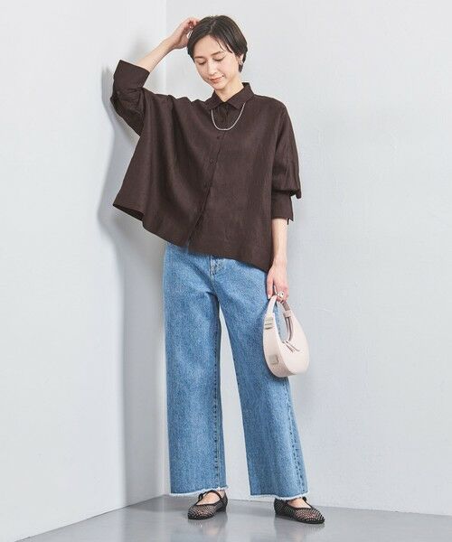 リネン ドルマン シャツ （シャツ・ブラウス）｜UNITED ARROWS