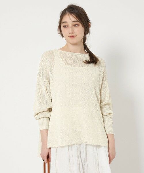 UNITED ARROWS/ユナイテッドアローズ PAPER プルオーバーニット NATURAL FREE UNITED ARROWS/ユナイテッドアローズ PAPER プルオーバーニット NATURAL FREE