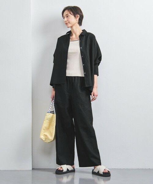 UNITED ARROWS / ユナイテッドアローズ その他パンツ | リネン パッチポケット イージーパンツ | 詳細4
