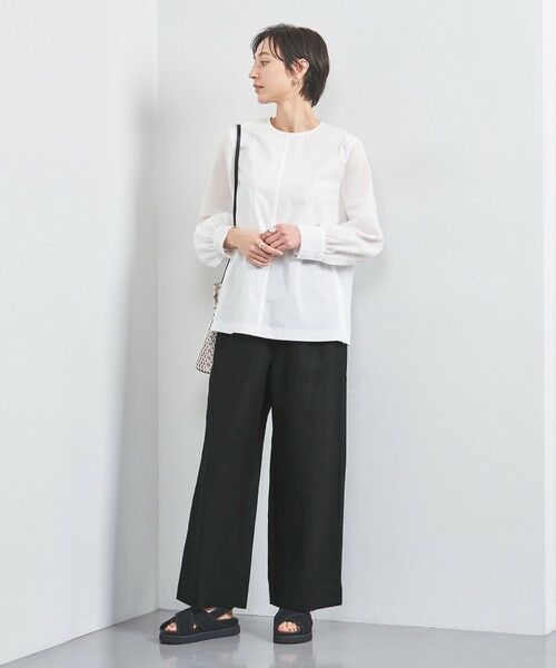 UNITED ARROWS / ユナイテッドアローズ その他パンツ | リネン パッチポケット イージーパンツ | 詳細5