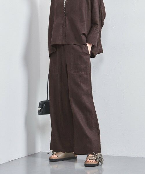 UNITED ARROWS / ユナイテッドアローズ その他パンツ | リネン パッチポケット イージーパンツ | 詳細21