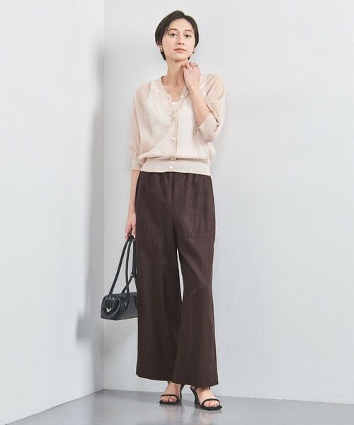 UNITED ARROWS / ユナイテッドアローズ その他パンツ | リネン パッチポケット イージーパンツ | 詳細25