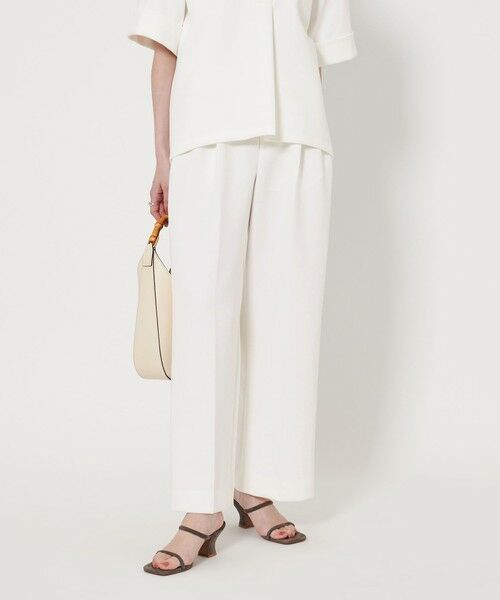 UNITED ARROWS/ユナイテッドアローズ LIGHT SPONGY ワイドパンツ OFF WHITE M(38) UNITED ARROWS/ユナイテッドアローズ LIGHT SPONGY ワイドパンツ OFF WHITE M(38)