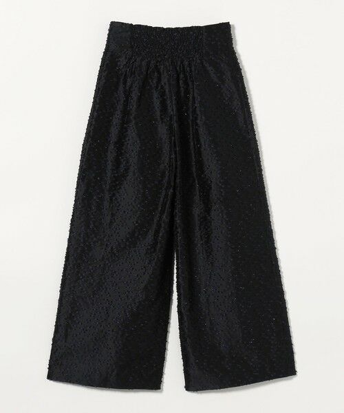 UNITED ARROWS UBCS 花柄 カットジャカード ワイドパンツ 40 UNITED ARROWS UBCS 花柄 カットジャカード ワイドパンツ 40