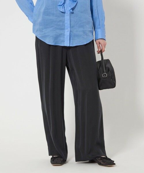 UNITED ARROWS/ユナイテッドアローズ ドローストリング イージーパンツ BLACK BLACK M(38) UNITED ARROWS/ユナイテッドアローズ ドローストリング イージーパンツ BLACK BLACK M(38)