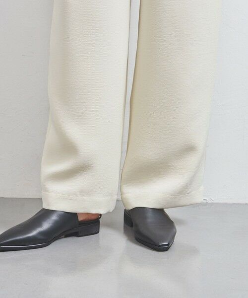 UNITED ARROWS / ユナイテッドアローズ チノ・ワークパンツ | COMFY ストレート イージーパンツ WHITE -UVカット ウォッシャブル- | 詳細11