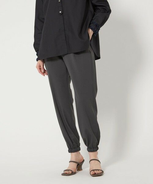 UNITED ARROWS/ユナイテッドアローズ クリーン ツイル ジョガーパンツ DK. GRAY 34 UNITED ARROWS/ユナイテッドアローズ クリーン ツイル ジョガーパンツ DK. GRAY 34