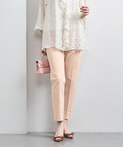 UNITED ARROWS/ユナイテッドアローズ RIRANCHA ツイル スリムパンツ LT. PINK L(40) UNITED ARROWS/ユナイテッドアローズ RIRANCHA ツイル スリムパンツ LT. PINK L(40)