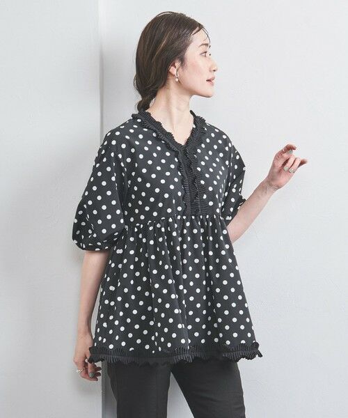 「UNITED ARROWS」 キャミソールブラウス FREE ライトピンク レディース UNITED ARROWS（ユナイテッドアローズ）の「ソフトオーガンジー