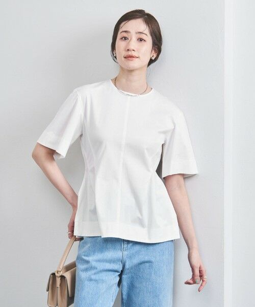 UNITED ARROWS/ユナイテッドアローズ コンスト シェイプ Tシャツ WHITE FREE UNITED ARROWS/ユナイテッドアローズ コンスト シェイプ Tシャツ WHITE FREE