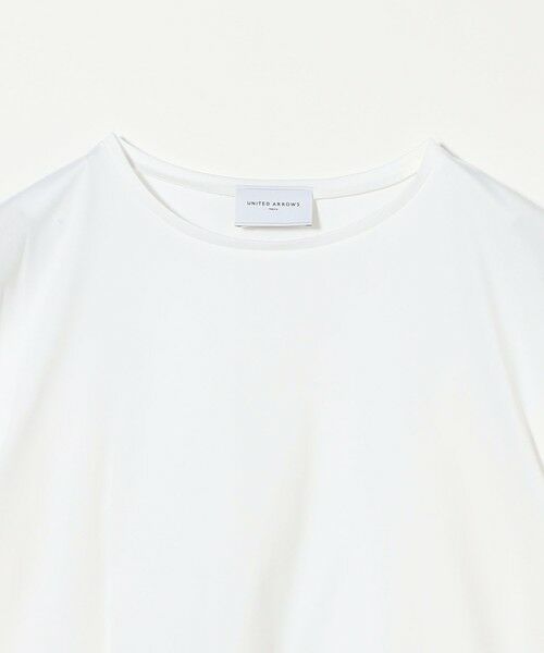 ユナイテッド　アローズ　C/P コクーン　スリーブ　Tシャツ　ホワイト　半袖 UNITED ARROWS tシャツ コクーンスリーブ Tシャツ レディース