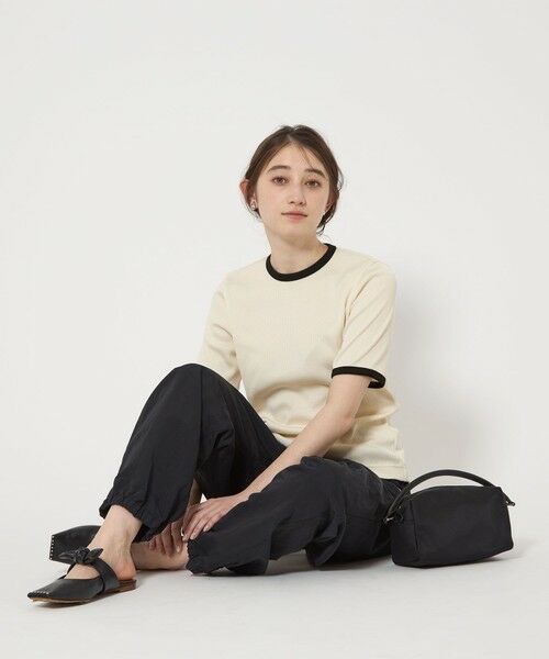 TO UNITED ARROWS＞パイル ショートスリーブ カットソー（T