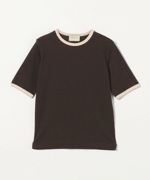 リブ バイカラーパイピング Tシャツ （カットソー）｜UNITED