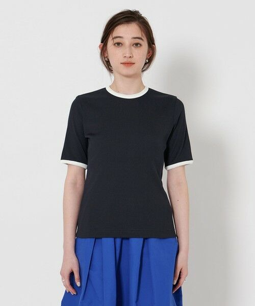 リブ バイカラーパイピング Tシャツ （カットソー）｜UNITED
