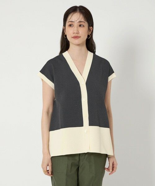 UNITED ARROWS ニットベスト セール】 スカラップ レース ニットベスト （ベスト）｜UNITED