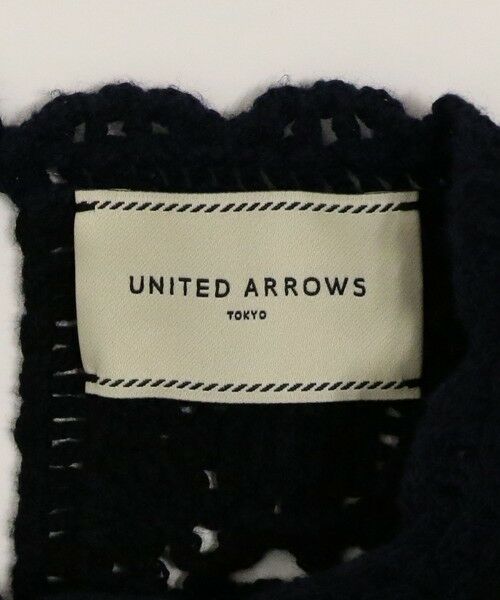 お値下げ中‼️ユナイテッドアローズクロッシー エンブロイダリー ノースリーブニット UNITED ARROWS｜クロッシー エンブロイダリー ノースリーブ