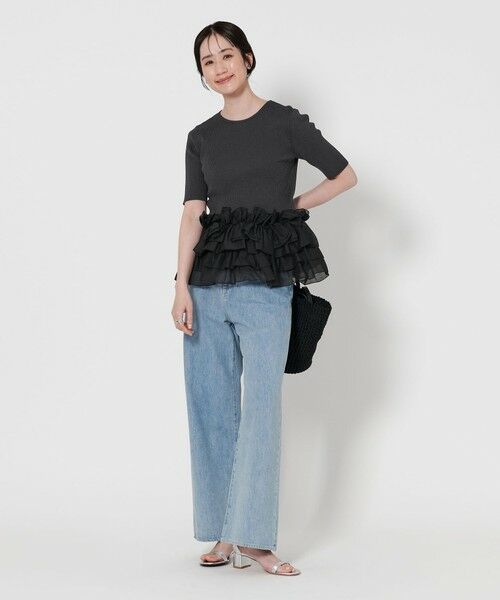 UNITED ARROWS（ユナイテッドアローズ）の「P ペプラム ニット