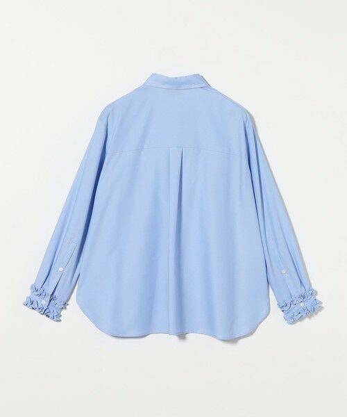 美品 ユナイテッドアローズTOKYO 定価1,7万 フリル使いブラウス X271 セール】ミニフリル ブラウス（シャツ/ブラウス）｜UNITED