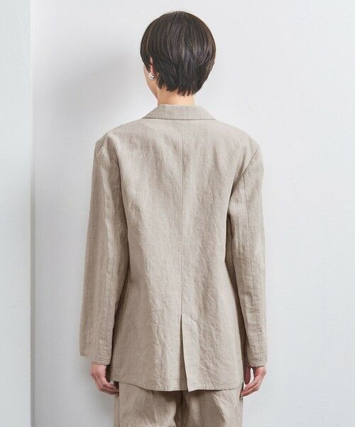 UNITED ARROWS / ユナイテッドアローズ テーラードジャケット | リネン テーラード ジャケット | 詳細24