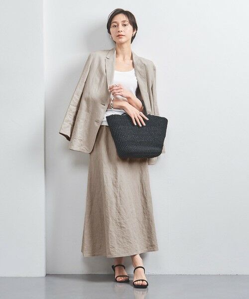 UNITED ARROWS / ユナイテッドアローズ テーラードジャケット | リネン テーラード ジャケット | 詳細20