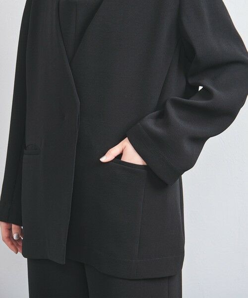 UNITED ARROWS / ユナイテッドアローズ ノーカラージャケット | COMFY Vノーカラー ジャケット | 詳細13